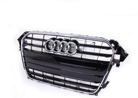 Vag Radiatoriaus Grotelės Blizgios Juodos Audi A4 S4 2013 2015 Originalus 8K0853651GT94