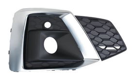 Vag Oro Air Intake Grille Satin Juodas Audi A5 S5 Cabriolet Coupe 8W6807682T3Q7