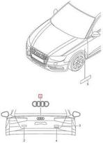 VAG AUDI A3 S3 RS3 13- Sportback Galinė bagažinė Chromuotas Audi ženkliukas Emblema Originali 8V48537422ZZ