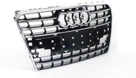 Vag Priekinis Bumperis Radiatoriaus Grotelė Juoda Audi A7 Sportback 2011 2014 Originalus 4G8853651CT94