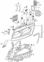 VAG NAUJA OEM Originali Audi Q5 2009-2012 Žibintų Vidinė Dangtelio Kapa 8R0941159