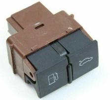 VAG Originalus Audi TT kuro dangtelio bagažinės atidarymo jungiklis juodas 8P0959833A5PR OEM
