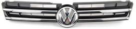 VAG NAUJAS ORIGINALUS VW TOUAREG 11-14 PRIEKINIS BAMPERIS CENTRINIS VIRŠUTINIS GROTELĖ 7P6853651A ZLL