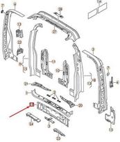 VAG OEM VW TRANSPORTER T5 GALINIS KRYŽMĖS NARYS 7E0814293A ORIGINALUS