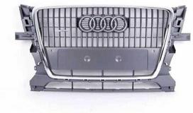 VAG Naujas originalus Audi Q5 8R priekinis radiatoriaus groteles akmens pilkos spalvos Quattro 8R0853651A1QP