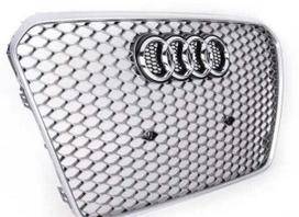 VAG Naujas originalus Audi RS5 priekinis bamperio centrinis groteles aliuminis matinė 8T0853651JMOJ OEM