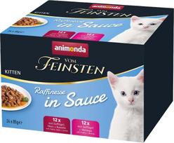 Animonda Vom Feinsten Kitten Raffinesse in sauce - wet cat food - 24x85g