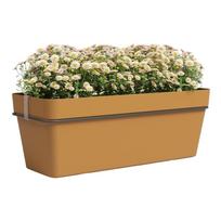 Iš perdirbto plastiko pakabinamas ir sieninis/su savaiminio laistymo funkcija vazonas gėlėms 50 cm Capri – Artevasi