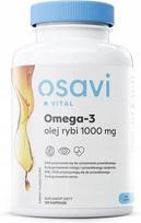 Osavi Omega-3 žuvų taukai, molekuliniu būdu distiliuoti, 1000 mg - 120 kapsulių
