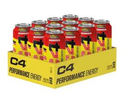 Cellucor C4 Performance Energy, milijonai braškių skonio – 12 x 500 ml.