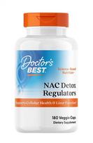 Doctor's Best NAC detoksikacijos reguliatoriai – 180 kapsulių