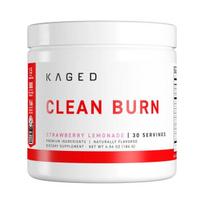 Kaged Muscle Clean Burn milteliai, braškių limonadas - 186 g