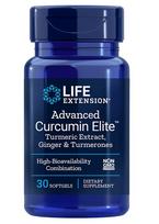 Life Extension Advanced Curcumin Elite ciberžolės ekstraktas, imbieras ir ciberžolės – 30 kapsulių
