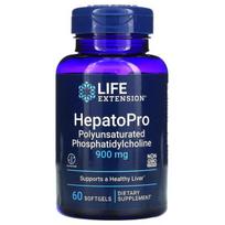 Life Extension HepatoPro polinesočiojo fosfatidilcholino, 900 mg – 60 kapsulių