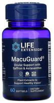 Life Extension MacuGuard akių palaikymas su šafranu ir astaksantinu – 60 kapsulių