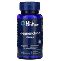 Life Extension Pregnenolonas, 100 mg - 100 kapsulių