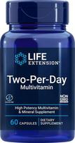 Life Extension du per dieną, multivitaminai - 60 kapsulių