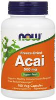 NOW Foods acai uogos, 500 mg – 100 kapsulių