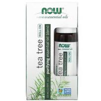 NOW Foods rutulinis dezodorantas su arbatmedžio aromatu – 10 ml.