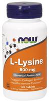 NOW Foods L - lizinas, 500 mg - 100 tablečių