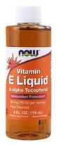 NOW Foods vitamino E skystis – 118 ml.