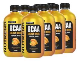 Nutrend BCAA energinis gėrimas, tropinių mangų skonio – 8 x 330 ml.