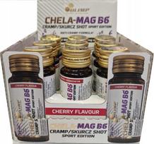 Olimp Nutrition Chela - Mag B6 mėšlungio šotas, vyšnių skonio - 9 x 25 ml.