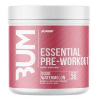 Raw Nutrition CBUM Essential prieš treniruotę, rūgštaus arbūzo skonio – 405 g