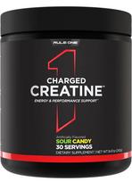 Rule One Charged Creatine, rūgštūs saldainiai – 240 g