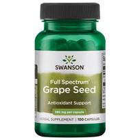 Swanson pilno spektro vynuogių sėklų ekstraktas, 380 mg – 100 kapsulių