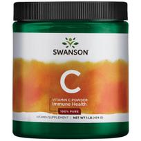 Swanson vitamino C milteliai, 100 % grynumo – 454 g