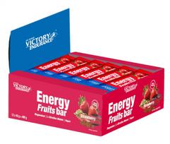 Weider Joe Weider Victory Endurance Energy Fruits batonėlis, braškės - 12 x 40g