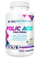 Allnutrition folio rūgštis, 600 mcg – 100 kapsulių