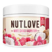 Allnutrition Nutlove, baltasis šokoladas ir avietės – 500 g