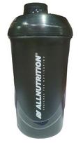 Allnutrition plaktuvė su 2 logotipais, juoda - 600 ml.
