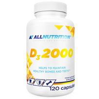 Allnutrition vitaminas D3 2000, 2000 TV – 120 kapsulių