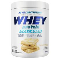Allnutrition išrūgų baltymų kolagenas, baltasis šokoladas - 500 g