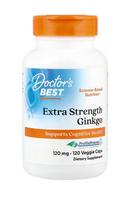 Doctor's Best ypač stiprus ginkmedis, 120 mg – 120 kapsulių