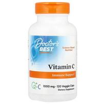 Doctor's Best Geriausias Doctor's Best vitaminas C su Q - C, 1000 mg – 120 kapsulių