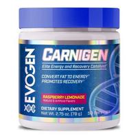 Evogen Carnigen milteliai, aviečių limonadas - 78 g