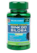 Holland & Barrett maksimalios stiprybės ginkmedis, 120 mg – 100 kapsulių