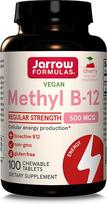 Jarrow Formulas Methyl B - 12, 500mcg (vyšnių) - 100 kramtomųjų tablečių