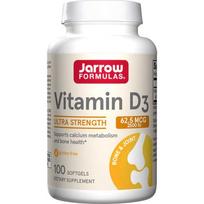 Jarrow Formulas Vitaminas D3, 2500 TV – 100 gelių