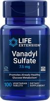 Life Extension vanadilio sulfatas, 7,5 mg - 100 vegetariškų tablečių