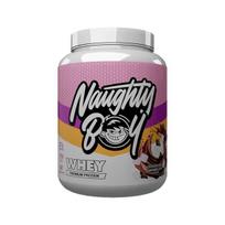 Naughty Boy Advanced Whey išrūgų baltymai, šokolado ir karamelės skonio – 2010 g