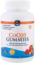 Nordic Naturals CoQ10 guminukai, 100 mg braškių skonio – 60 guminukų