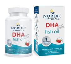 Nordic Naturals DHA Xtra, 1660 mg braškių skonio – 60 kapsulių