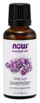NOW Foods eterinis aliejus, levandų aliejus 100 % grynumo – 30 ml.