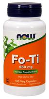 NOW Foods Fo - Ti, 560 mg – 100 kapsulių