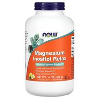 NOW Foods magnio inozitolio atpalaiduojantys milteliai – 454 g